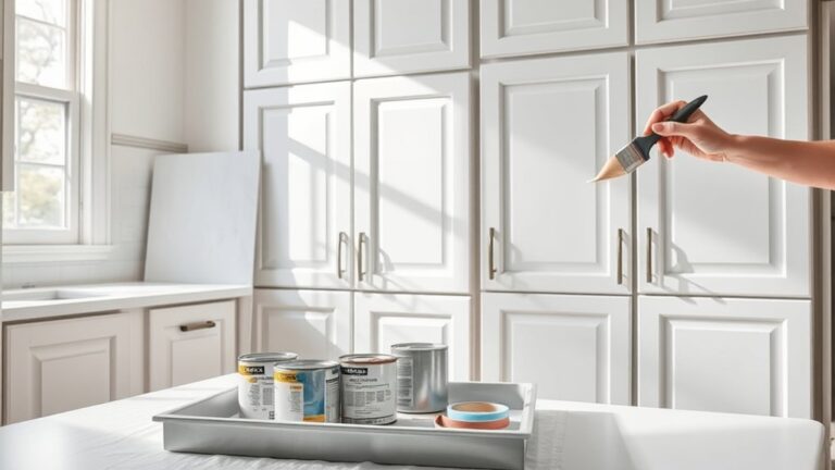 painting kitchen cabinets easily