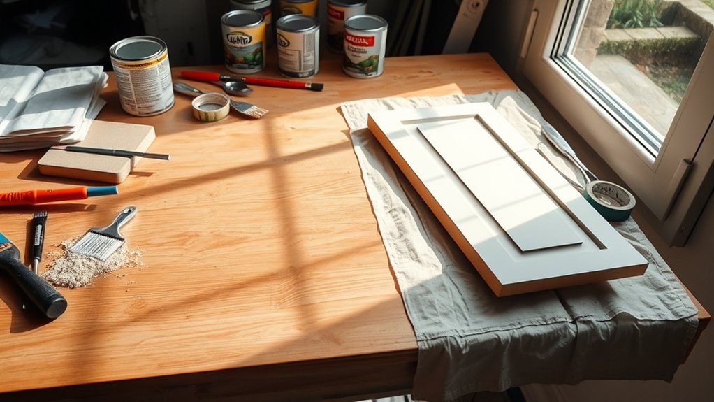 prepare tools and workspace