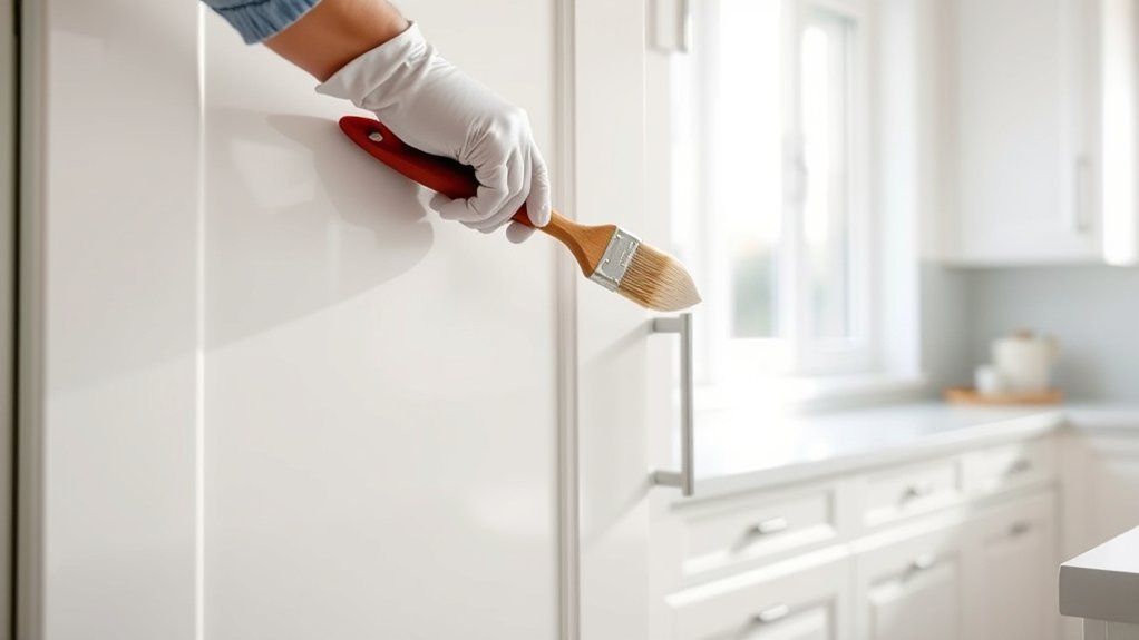 professional cabinet painting techniques
