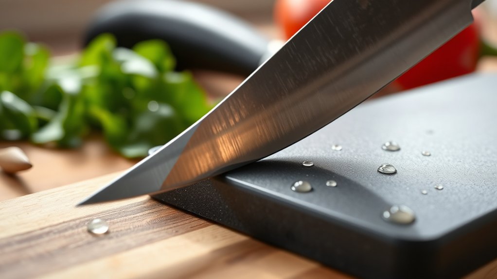 proper knife sharpening technique