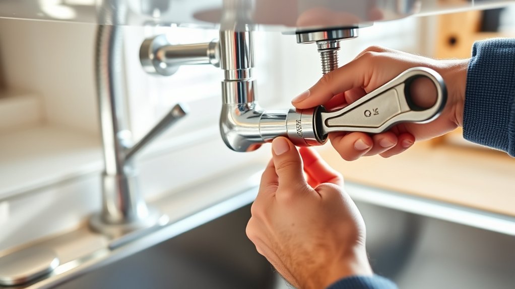remove faucet clear debris