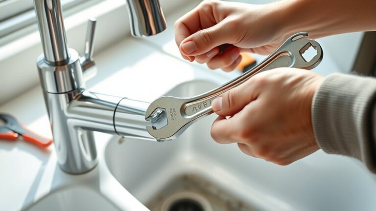 remove faucet in steps