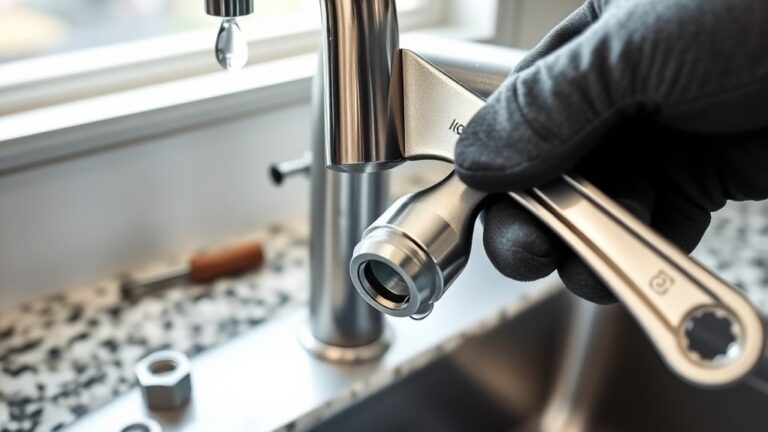 repair kitchen faucet leak