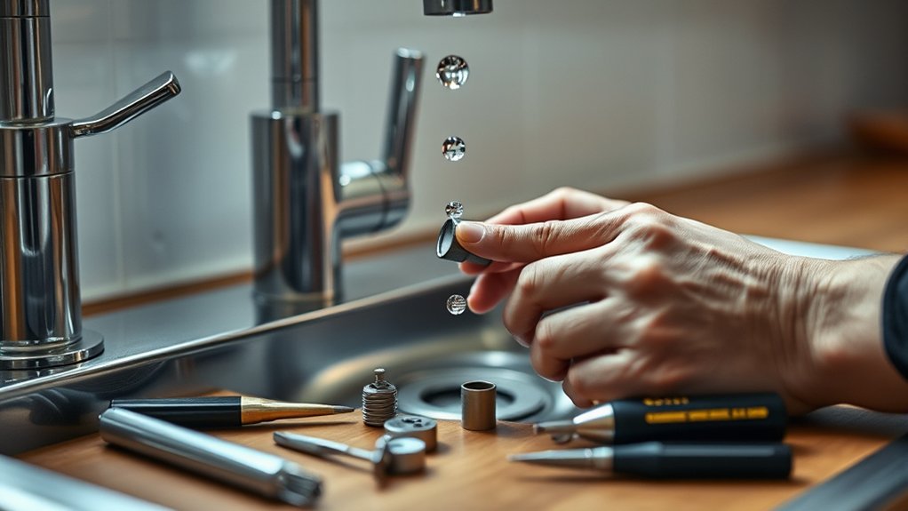 replace faucet internal components