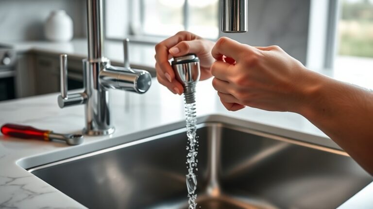 replace kitchen faucet easily
