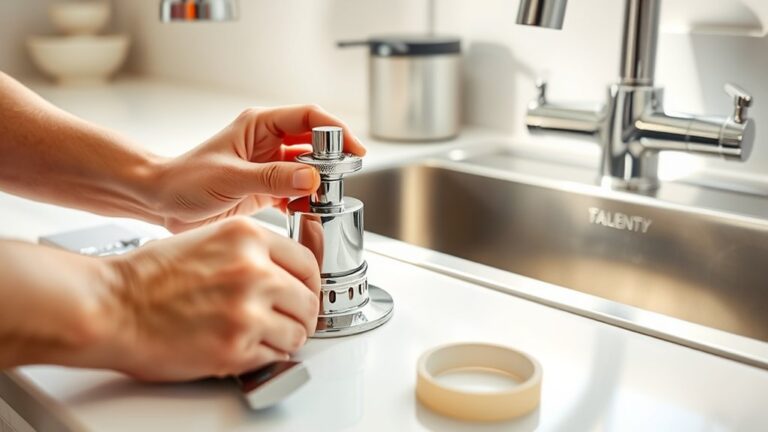 replacing a kitchen faucet