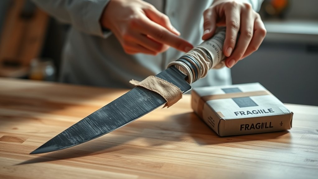 safe knife disposal methods