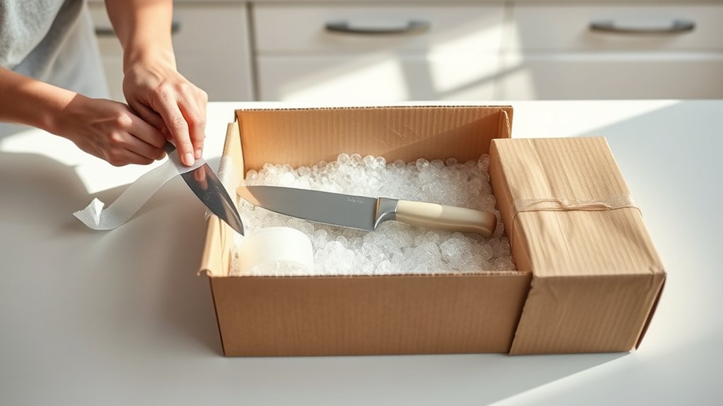 safe knife disposal methods