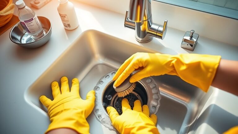 seven step drain cleaning