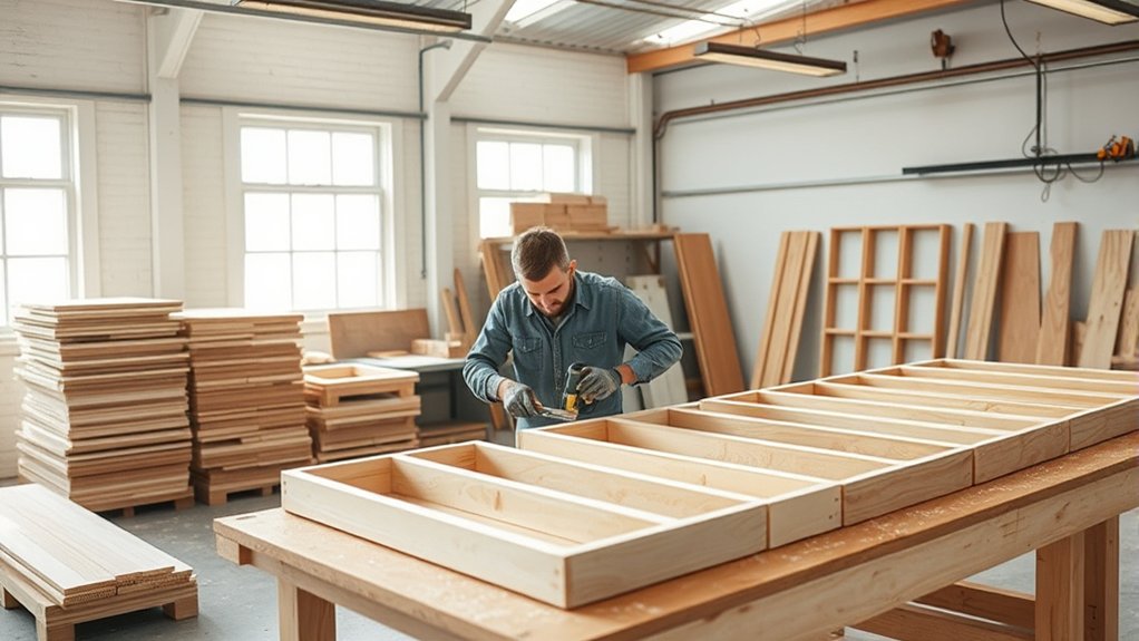 simple kitchen cabinet construction