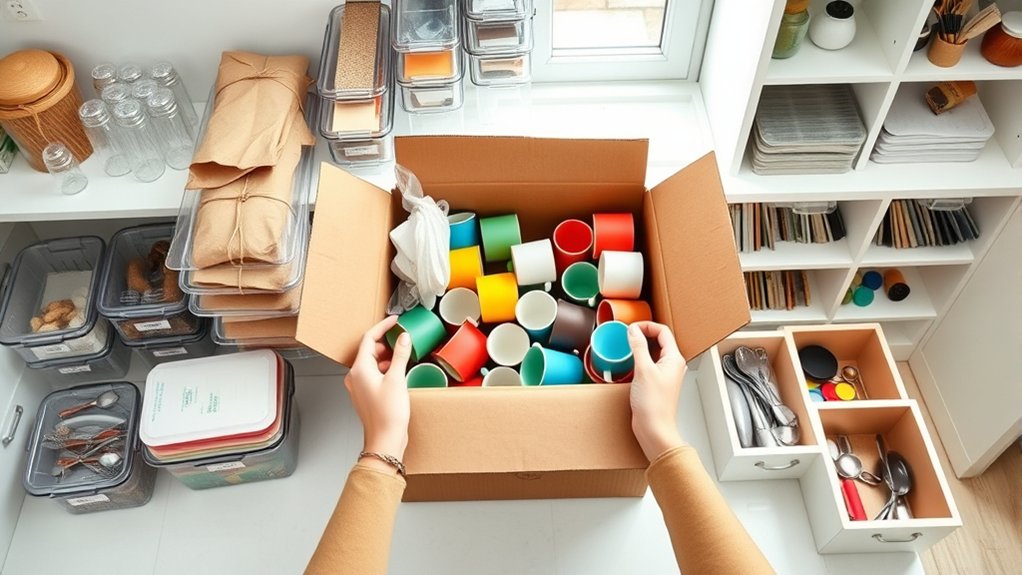 sort declutter clean disconnect