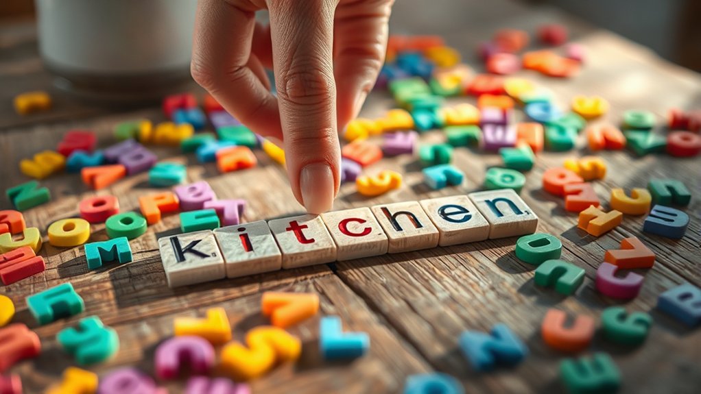 spelling the word kitchen