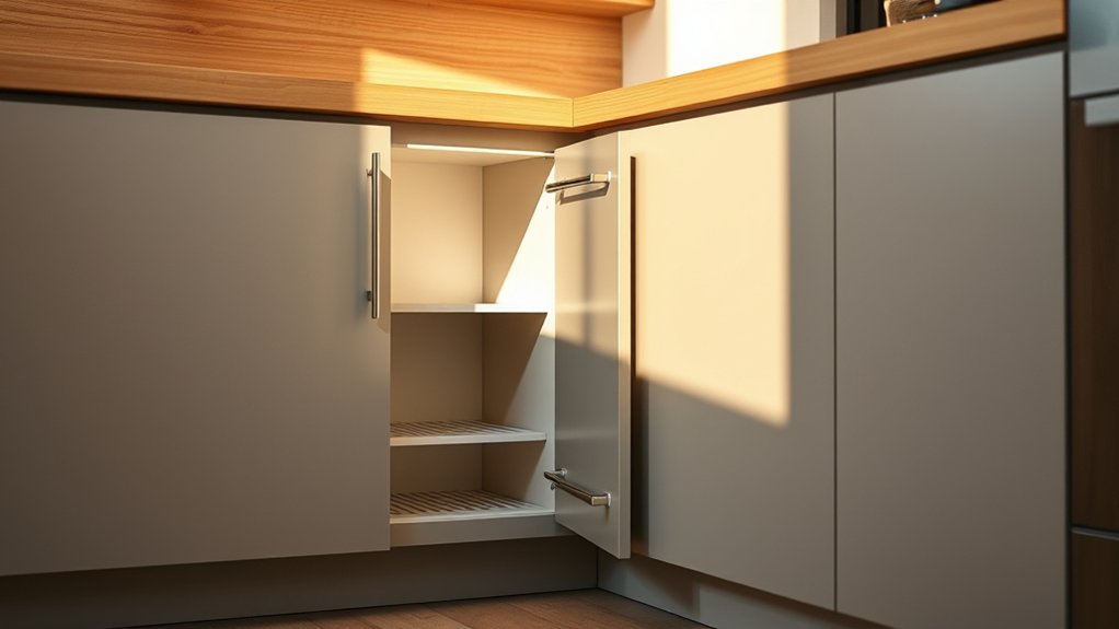 standard kitchen cabinet depth