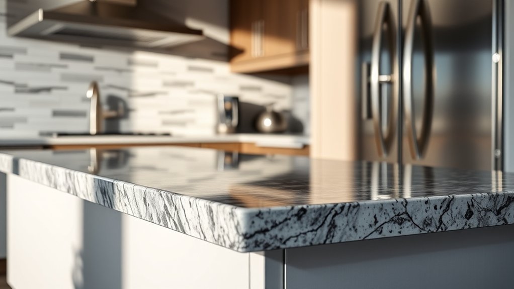 standard kitchen counter height
