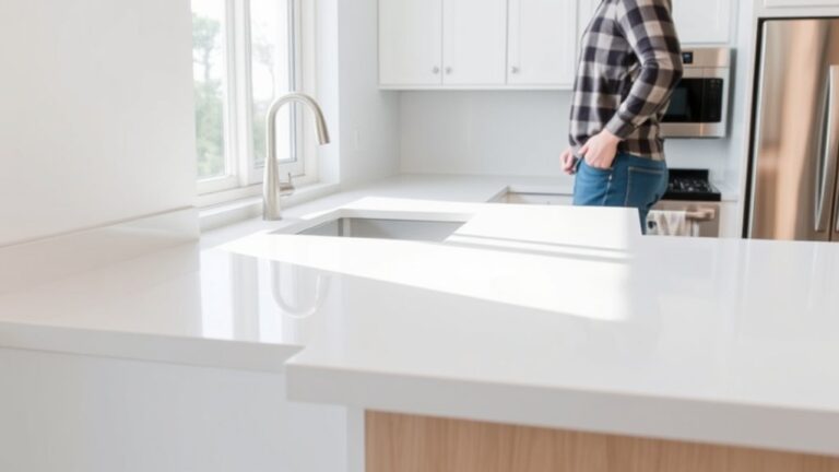 standard kitchen counter height