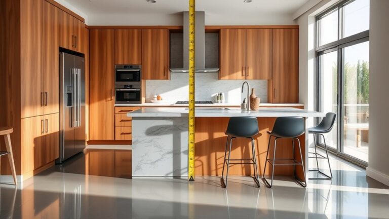 standard kitchen island height