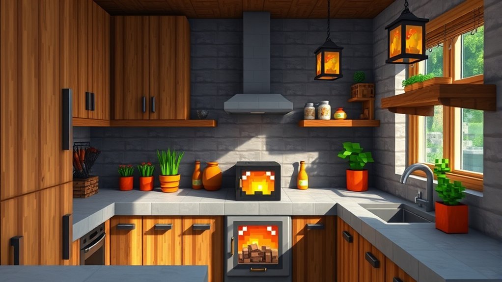 stylish functional kitchen decor
