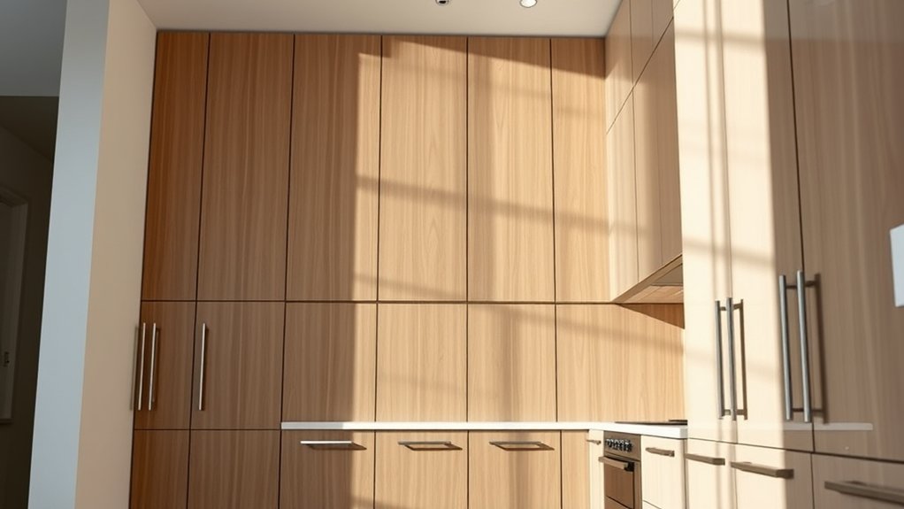 tall cabinets reduce dust