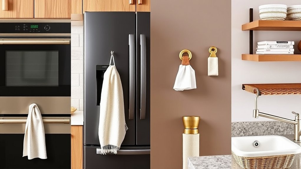 10 Best Spots to Hang Kitchen Towels