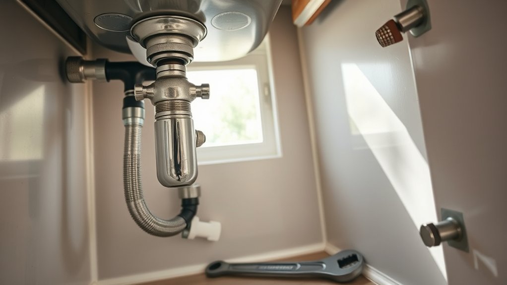 turn off water disconnect sink