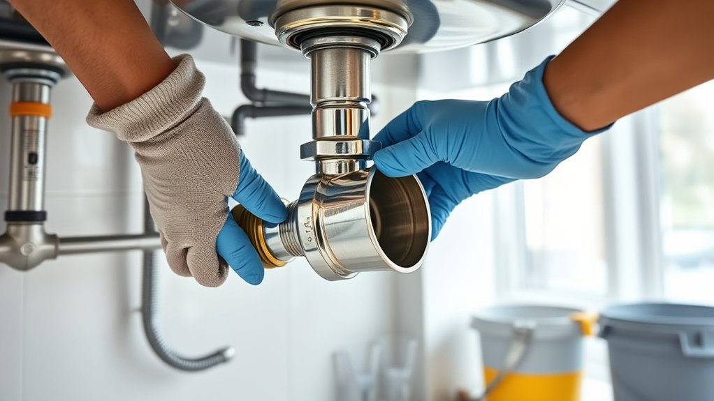 when to remove sink drain